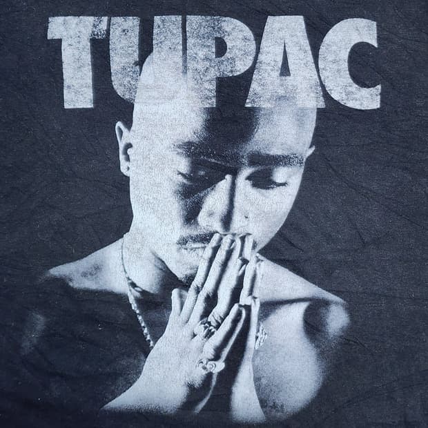 2PAC 투팍 Pray 포토 티셔츠