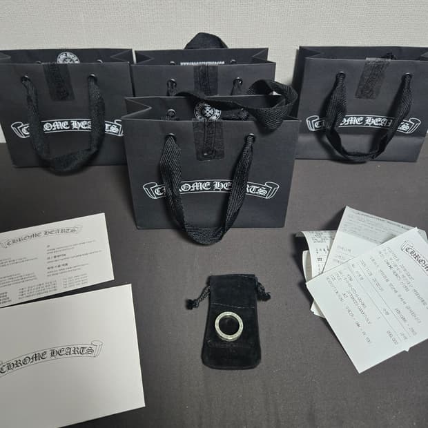 크롬하츠 퍽유링(US6.5)