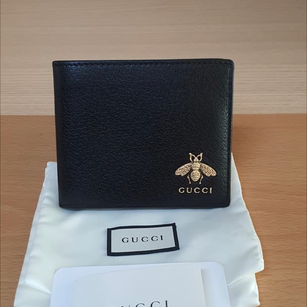 구찌 꿀벌 반지갑/지갑 새상품급 정품(감정O)