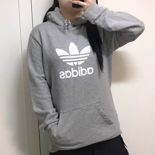 아디다스 파이어버드 후드티 L