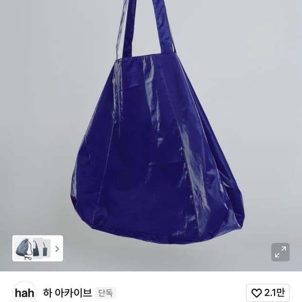 하 아카이브  브엄제 마티스 더 큐레이터 커버 숄더백