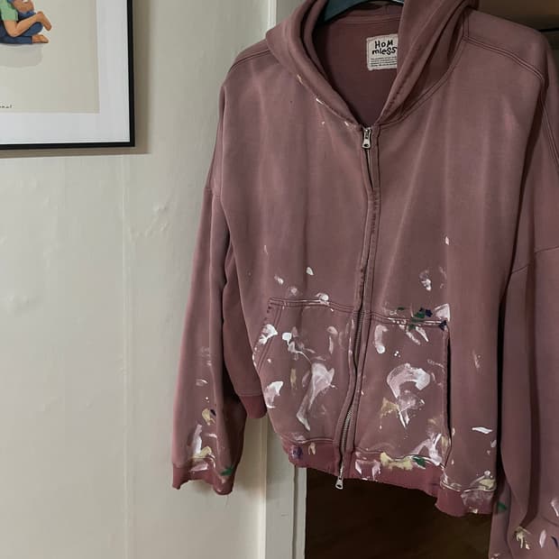 홈리스 후디 VTG ZIP HOODIE 팝니다