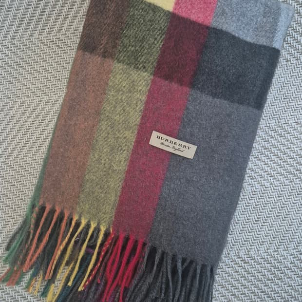 버버리 캐시미어 머플러