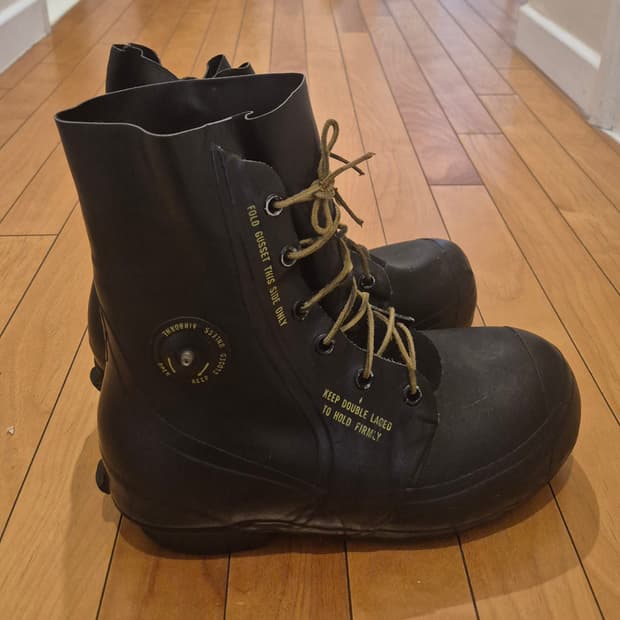 60-70s USFK 보급용 버니부츠 블랙