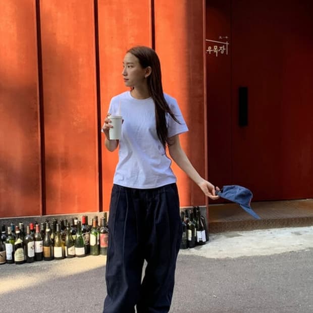 블렘토 논페이드 생지 데님팬츠