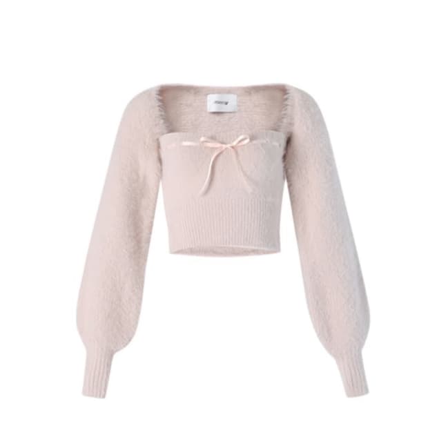 낫유어로즈 소프트 에피 볼레로 핑크