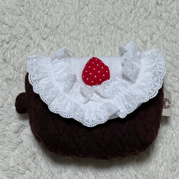 소로재 디카 파우치 y2k 초코 케이크 캐논 소니 니콘 카메라 캠코더