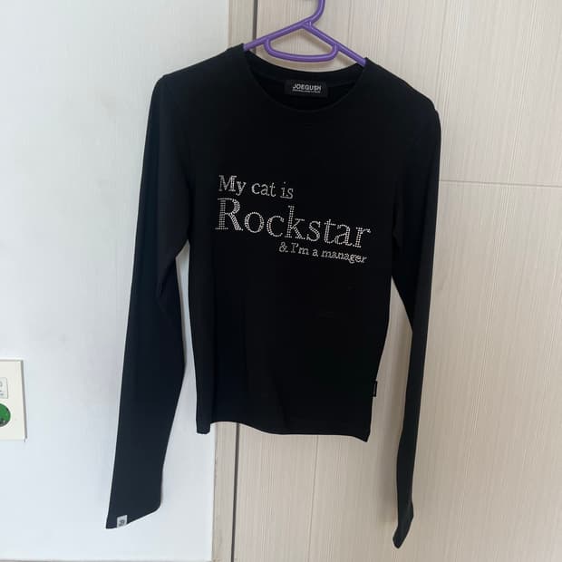 조거쉬 joegush 크롭 롱슬리브 