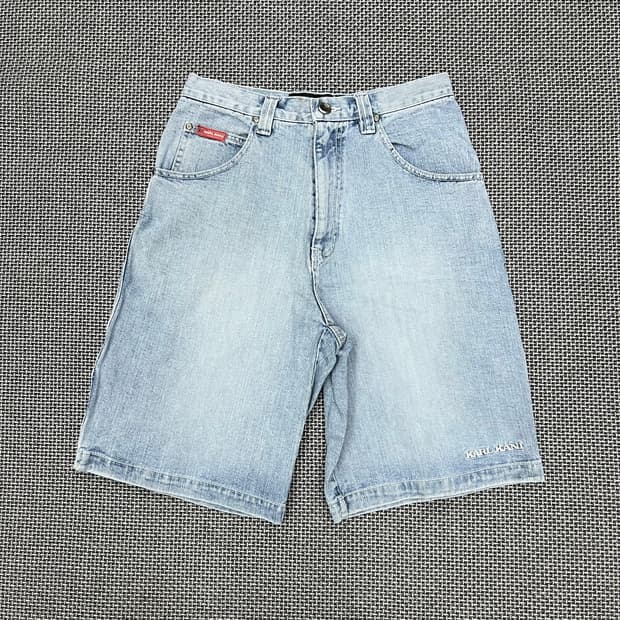 칼카니 데님 카펜더 버뮤다 팬츠