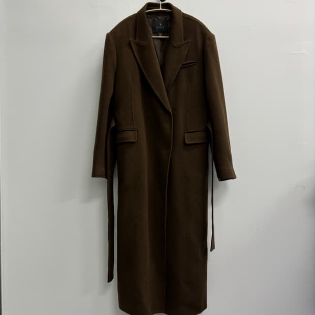 DINT 맥시 롱 울 코트