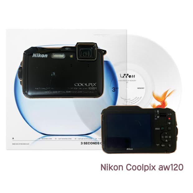 풀박!) Nikon Coolpix aw120 니콘 쿨픽스 블랙 aw100