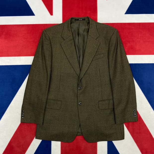 닥스 체크 블레이저 100