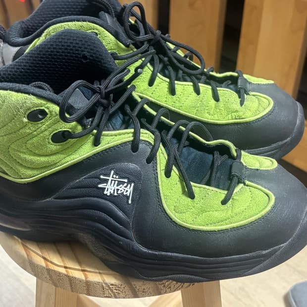 나이키 스투시 에어페니2 연두 275