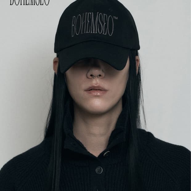 보헤미안 서울 시그니처 로고 볼캡