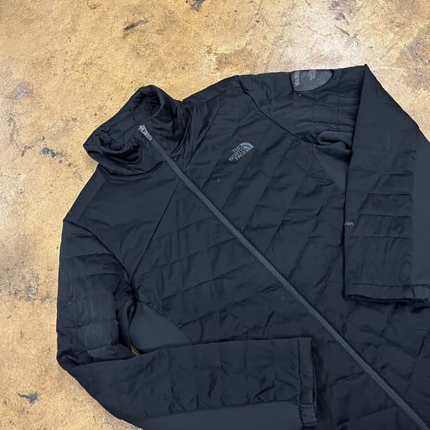 [정품/L] 노스페이스 블랙 다이아몬드 퀼팅 자켓 b10