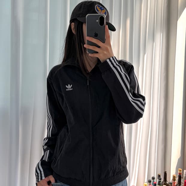 [XS]아디다스 트레포일 LOCK UP 바람막이