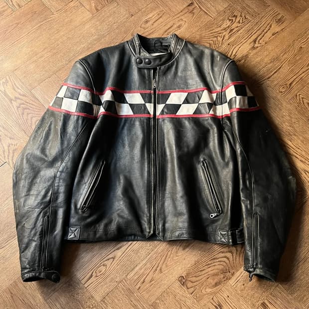 [L]TRIUMP 트라이엄프 모터사이클 레더 라이더 자켓