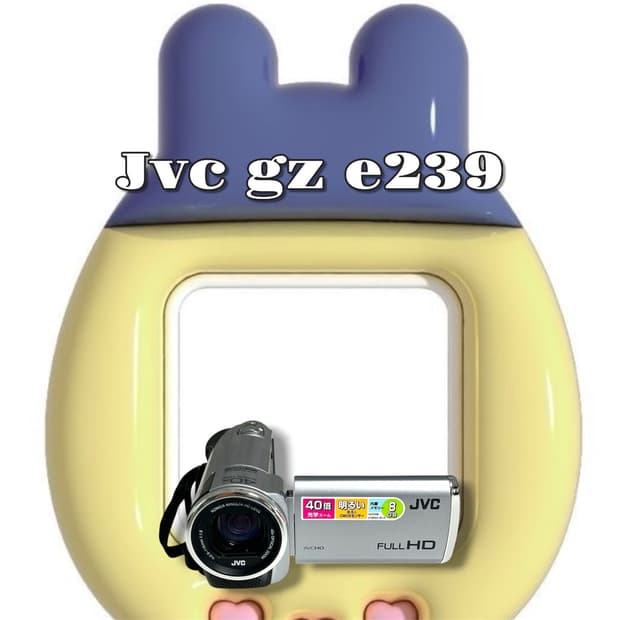 ✔️S급/ 영상만/ jvc e239 빈티지 캠코더