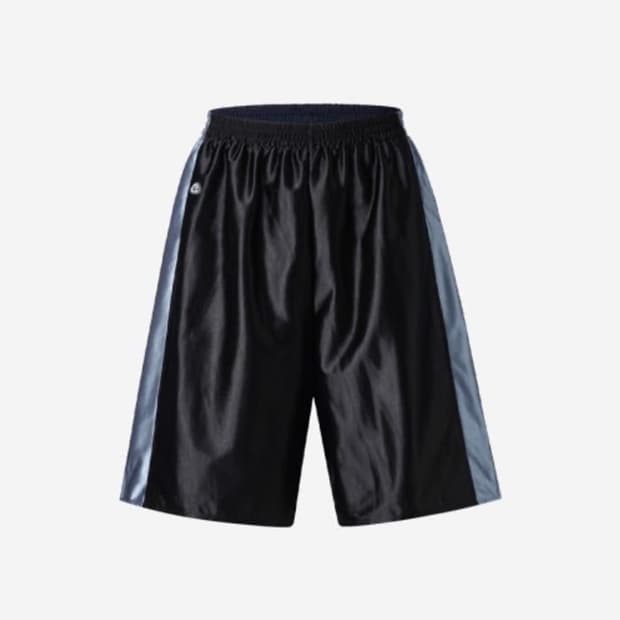 코이세이오 샤이닝 트리콧 숏츠 팬츠 블랙