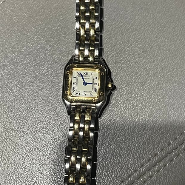 까르띠에 팬더 여성용 쿼츠 빈티지