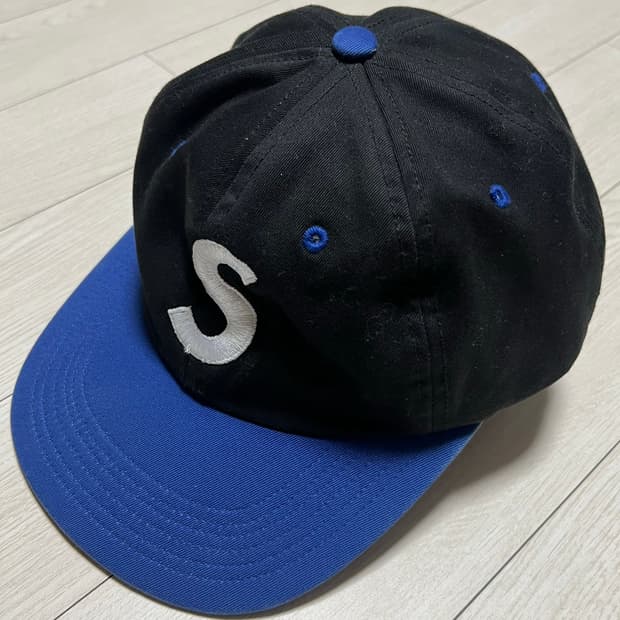 Supreme 슈프림 S로고 6패널 볼캡 모자