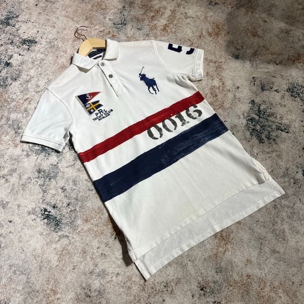 폴로 빅포니 YACHT CLUB 카라 반팔 티셔츠