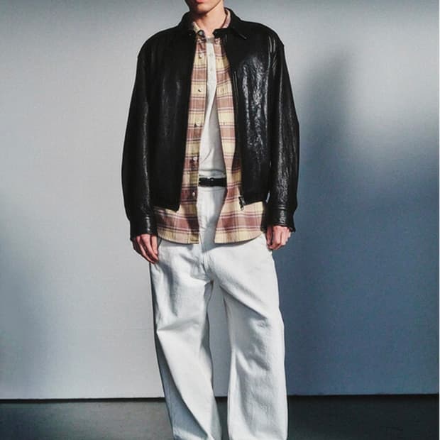 아트이프액츠 레더 스윙 자켓 Leather Swing Jacket