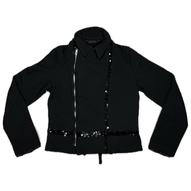 2005 꼼데가르송 아카이브 스팽글 크로스 라이더 자켓