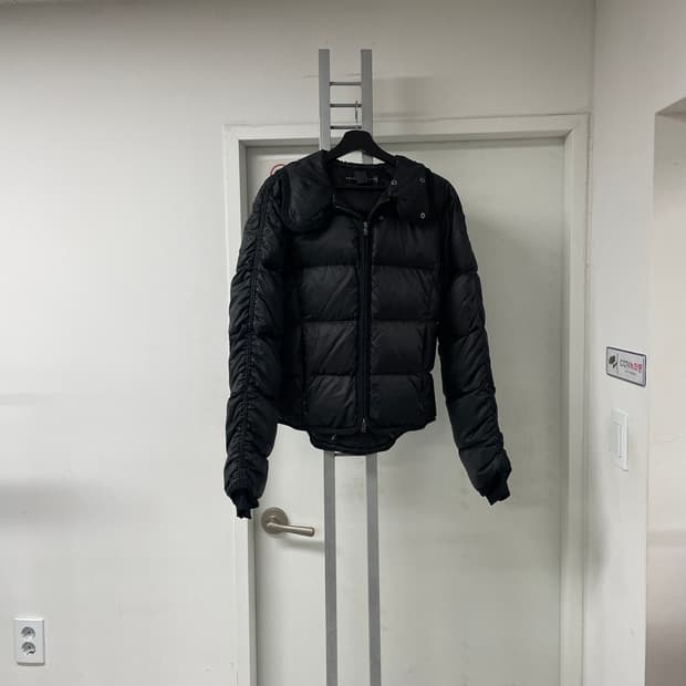 랄프로렌 블랙라벨 블랙 패딩 M(W)