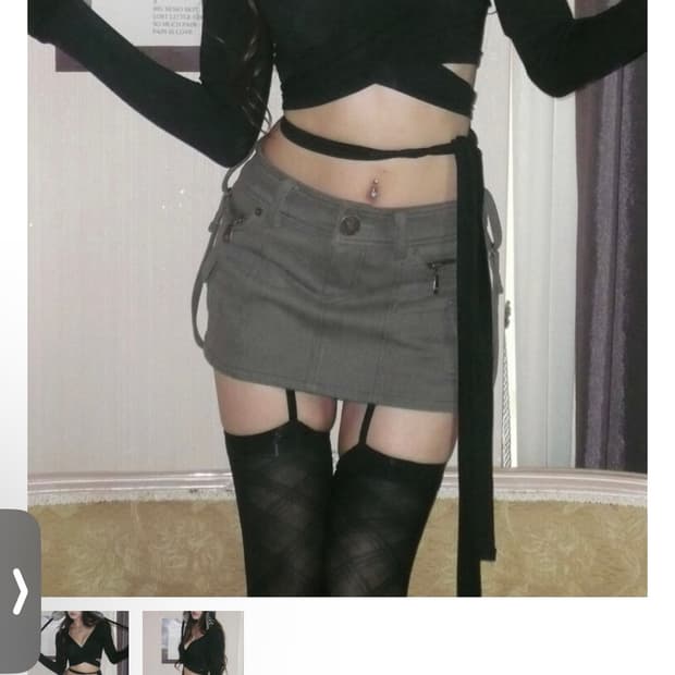 엔젤넘버 555 vintage Robert skirt