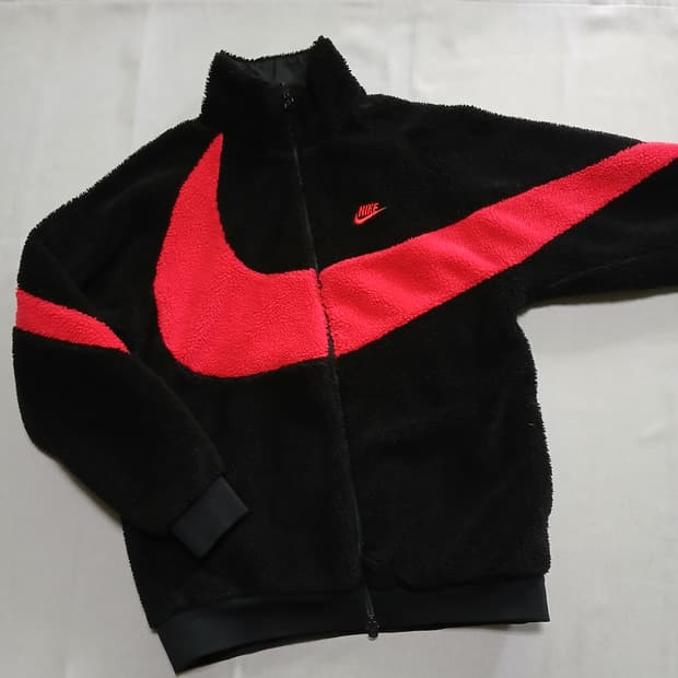nike 나이키 빅스우시 양면 후리스 플리스 점퍼 자켓