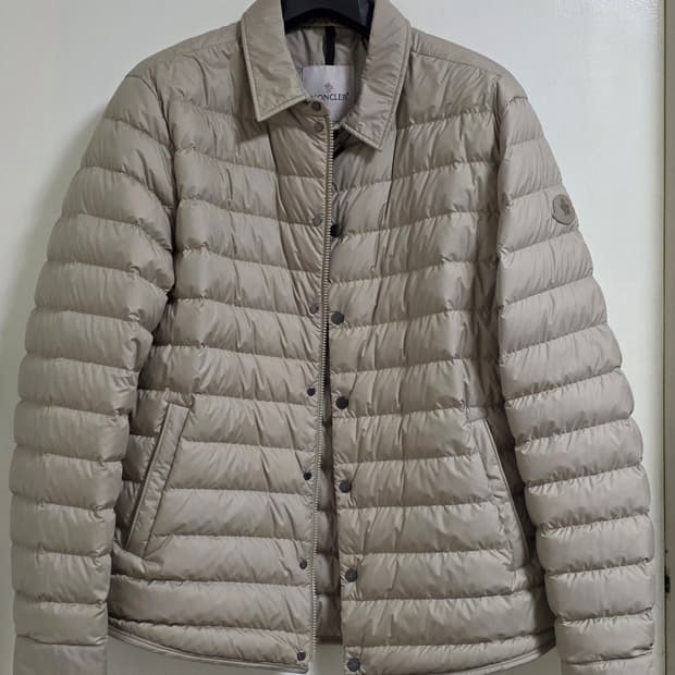 25SS 몽클레르 부르동 다운 셔츠 자켓 라이트 베이지 / 5