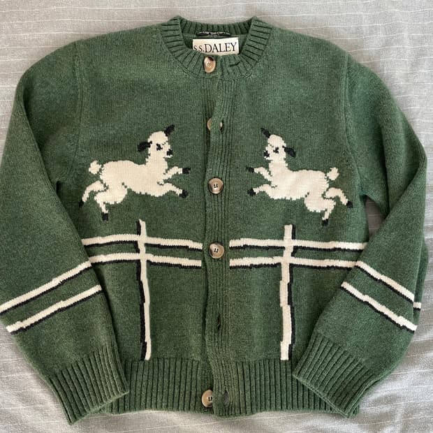 S.S. Daley Cyril Wool Lamb Cardigan
