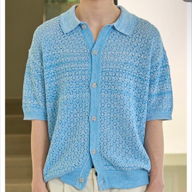 웨이비니스 반팔가디건 1사