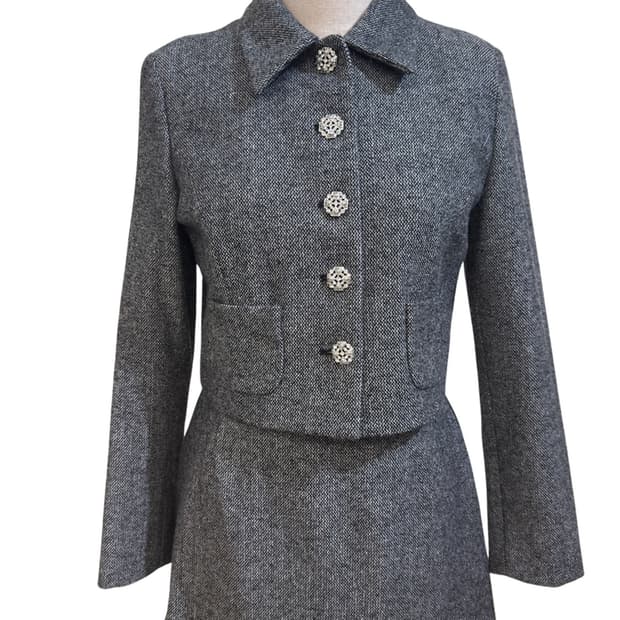 이바나 헬싱키 모직 투피스