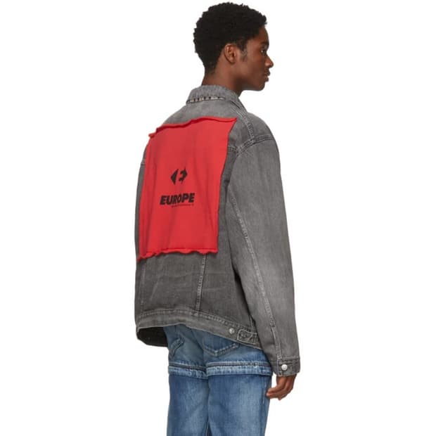 (구매글) 발렌시아가 유럽 패치 데님 자켓 구매합니다.