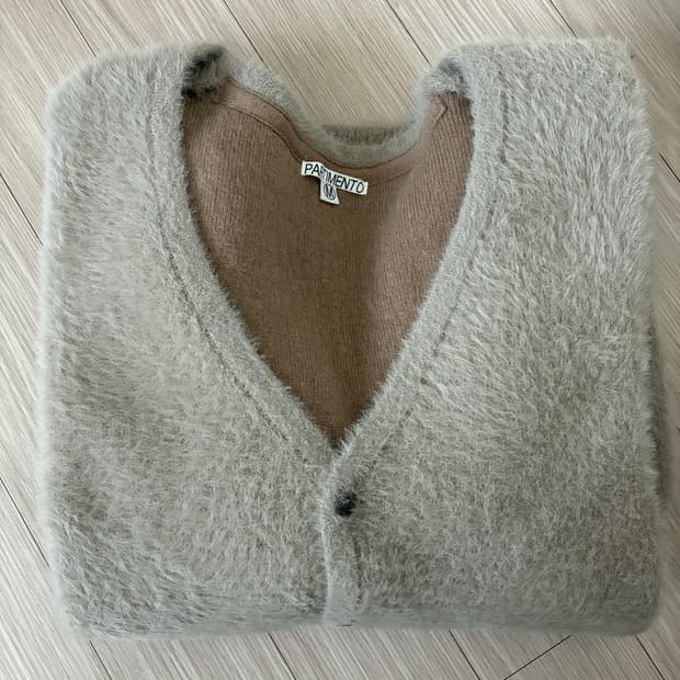 파르티멘토 쉐기 니트 가디건 M