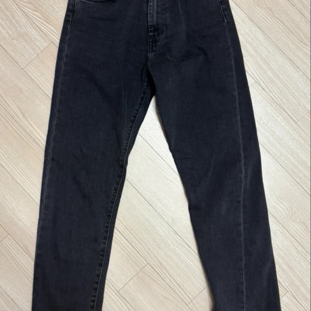 토템 트위스트 심 데님 흑청 24/32