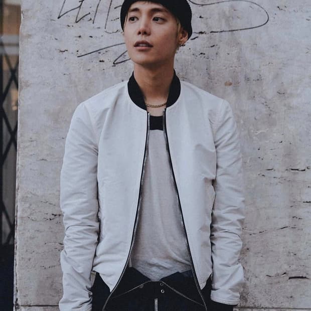 릭오웬스 리버시블 봄버 자켓 50(래퍼 원 착용)