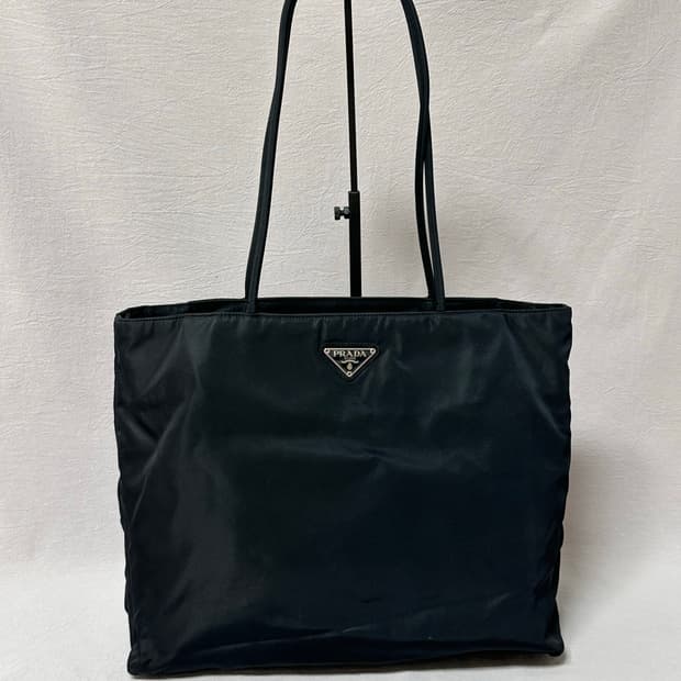 프라다 블랙 토트백 나일론 포코노 숄더백 보부상백