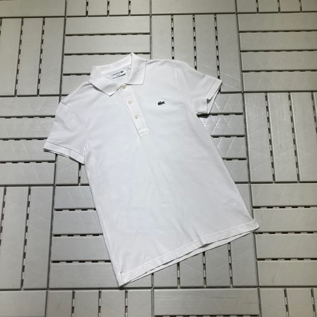 [90]라코스테 카라티 흰색 0640