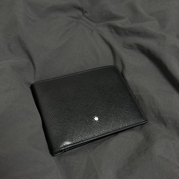몽블랑 블랙 사토리얼 6cc 지갑 새상품
