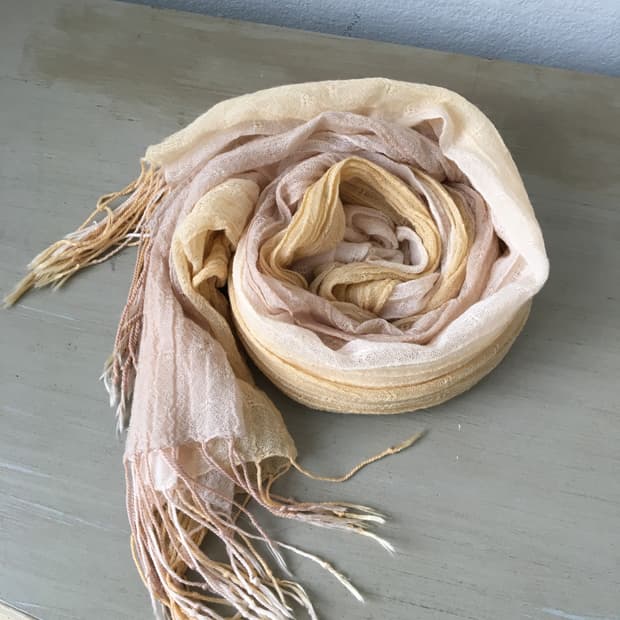  dyed scarf