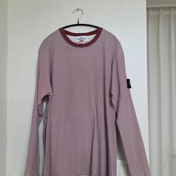 스톤아일랜드X슈프림 롱슬리브 XL