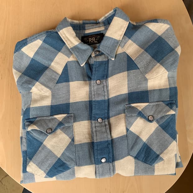 더블알엘 웨스턴 셔츠