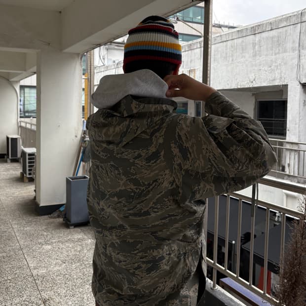 미공군 APECS 파카 ABU 타이거 카모 데드스탁 