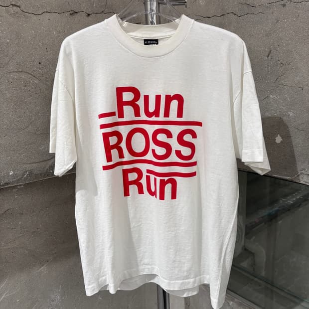 80s 스크린스타즈 ROSS RUN 프로모 티셔츠