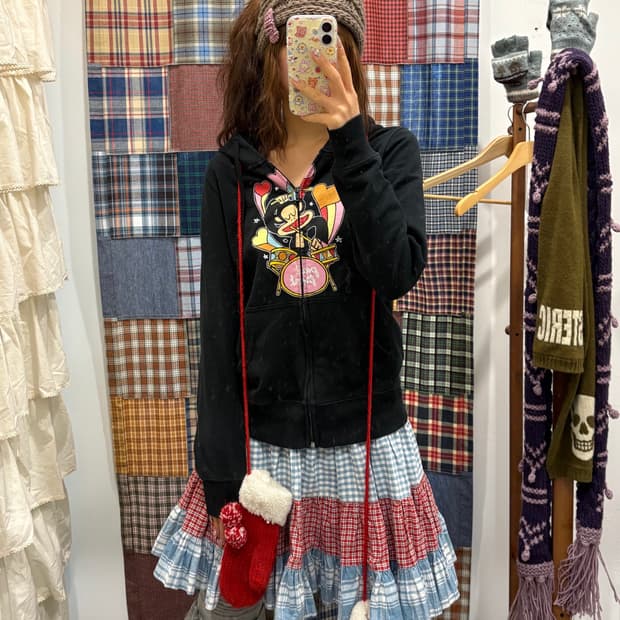 폴플랭크 후드집업