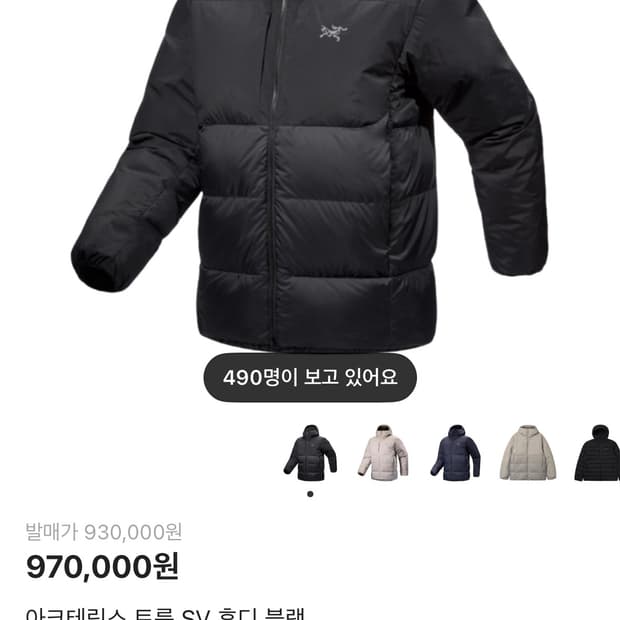 아크테릭스 토륨 SV