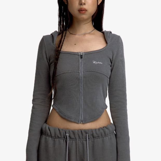 셋업) 카시코 몽크 트라우져 차콜 set